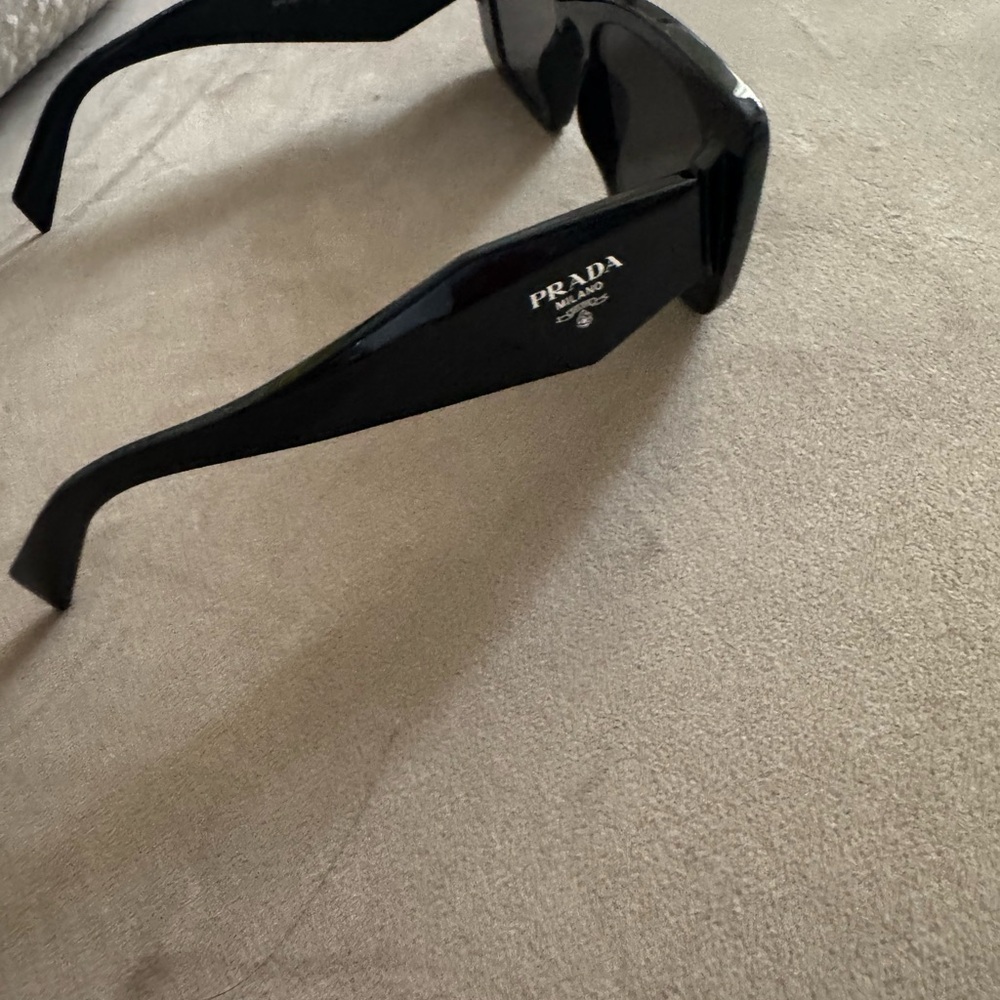 Prada Black and Gray Square Sunglasses - Picture 5 of 9